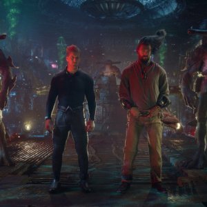 Aquaman e il Regno Perduto: Jason Momoa e Patrick Wilson in una foto