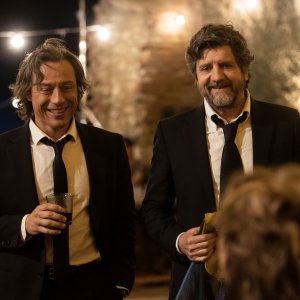 50 Km all'ora: Fabio De Luigi e Stefano Accorsi in una foto