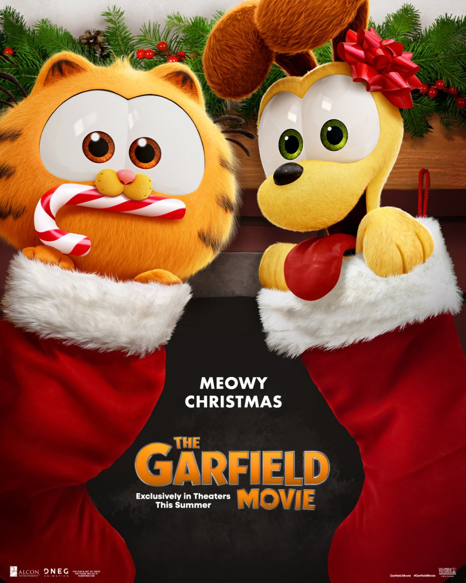 Garfield Poster Natale