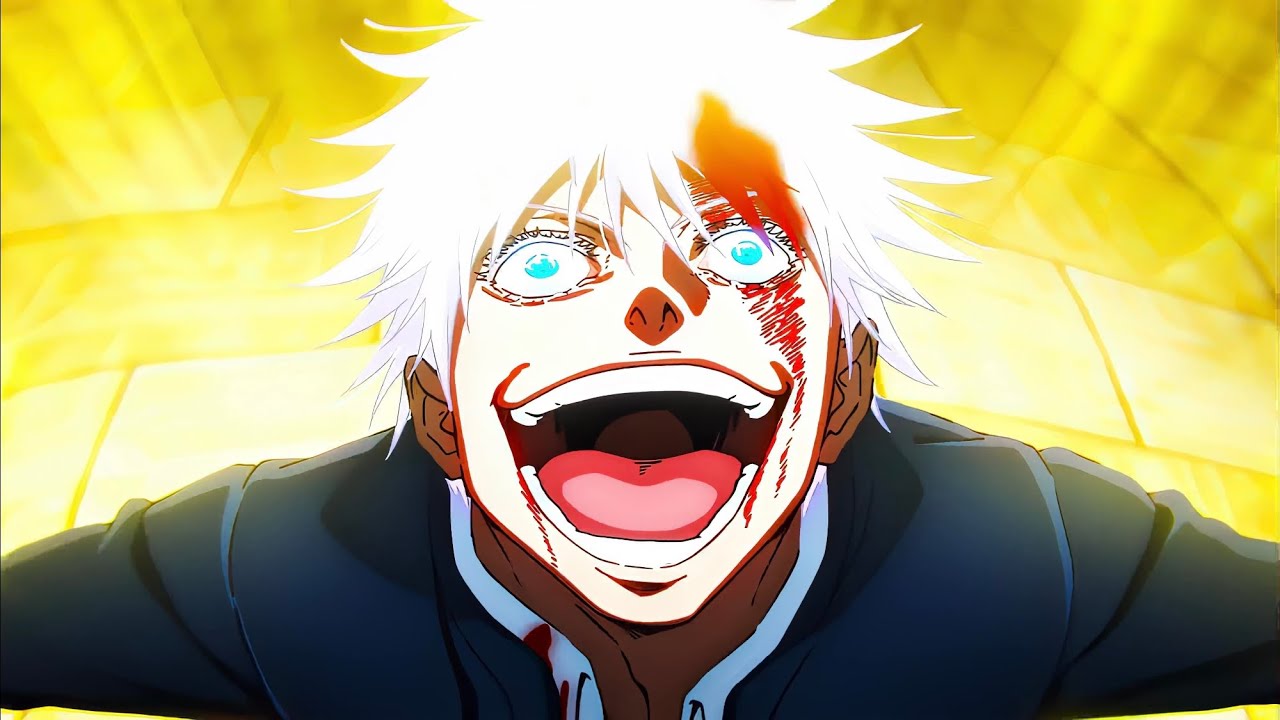 Una scena di Gojo di Jujutsu Kaisen
