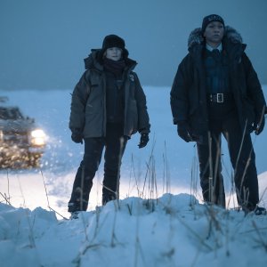 True Detective - Night Country: Kali Reis e Jodie Foster in una scena