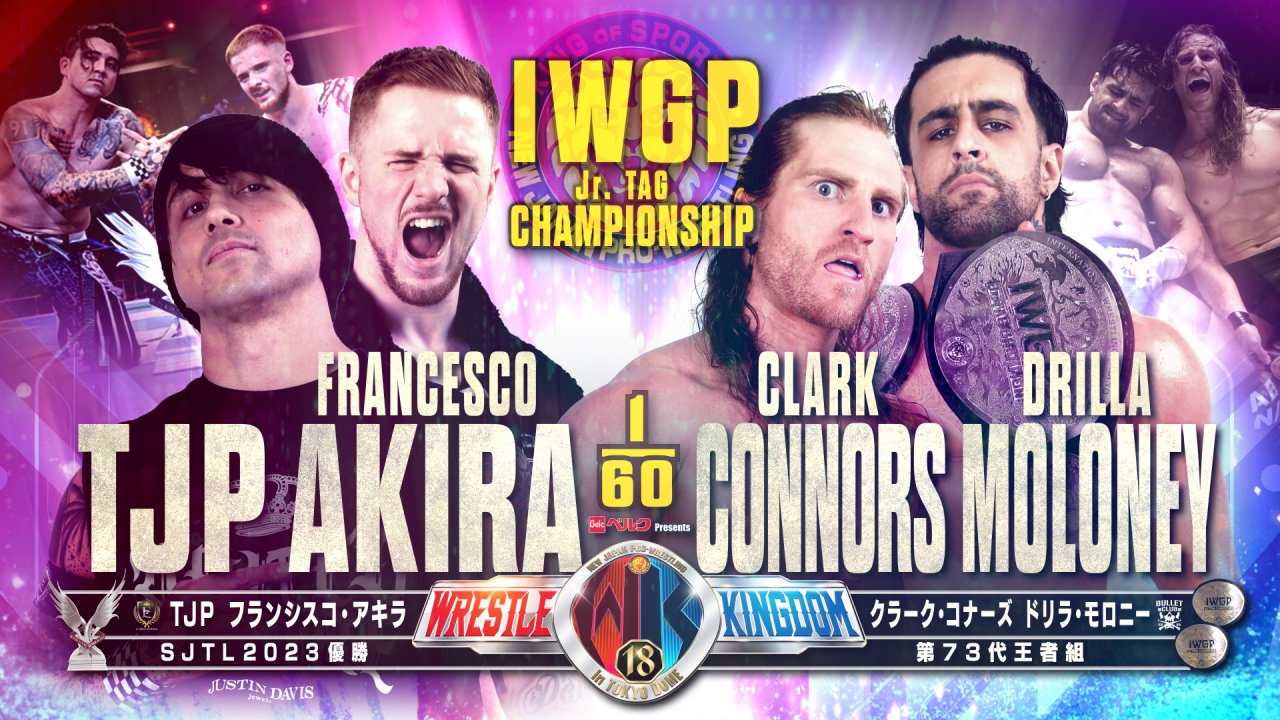 Francesco Akira: 'Carico per Wrestle Kingdom, io e TJP torneremo campioni'