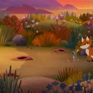 Puffin Rock - Il Film: una scena del film