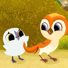 Puffin Rock - Il Film: una scena del film d'animazione