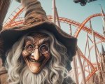 La Befana arriva al parco divertimenti MagicLand per Magic Christmas