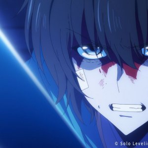 Solo Leveling:  il protagonista in una scena