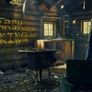 La casa del padre: Daisy Ridley in una scena del film