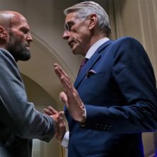 The Beekeeper:Jason Statham e Jeremy Irons in una foto