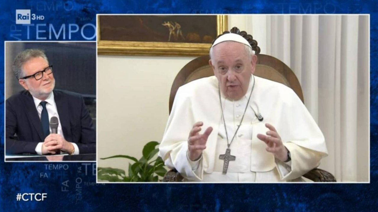 Papa Francesco sarà ospite di Fabio Fazio a Che tempo che fa domenica 14 gennaio
