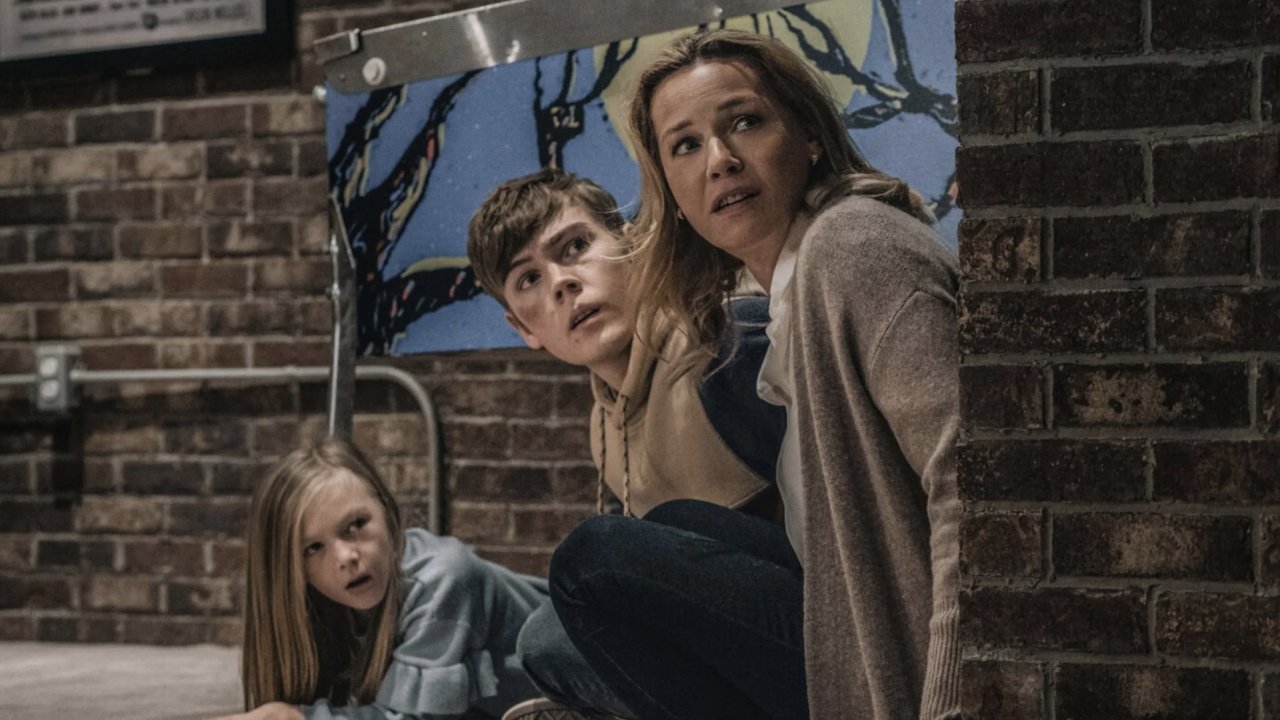 Connie Nielsen e i figli in Io sono nessuno