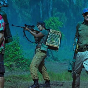 Tremors: Shrieker Island - una scena del film