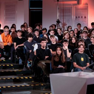 La Conferenza Stampa: un momento della puntata con Valerio Lundini