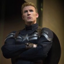 Chris Evans in una scena di Captain America: The Winter Soldier
