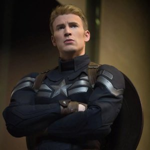Chris Evans in una scena di Captain America: The Winter Soldier