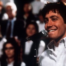 Jake Gyllenhaal in una sequenza di Donnie Darko