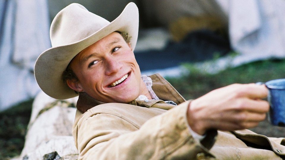 Heath Ledger è Ennis Del Mar in Brockeback Mountain