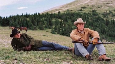 I segreti di Brokeback Mountain: una foto di Jake Gyllenhaal ed Heath Ledger