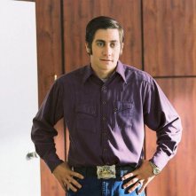 I segreti di Brokeback Mountain: Jake Gyllenhaal in un momento del film