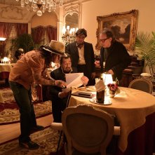 Modi: Johnny Depp durante le riprese del film