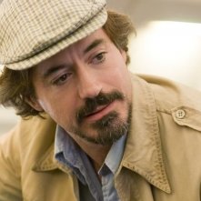 Robert Downey Jr. in una sequenza del film Zodiac