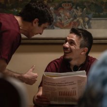 Il punto di rugiada: Roberto Gudese e Alessandro Fella in una scena del film