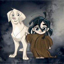 ARF: Bianca e Arf in una scena del film