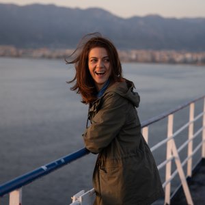 Dieci minuti: Barbara Ronchi nel film. Foto di Luisa Carcavale