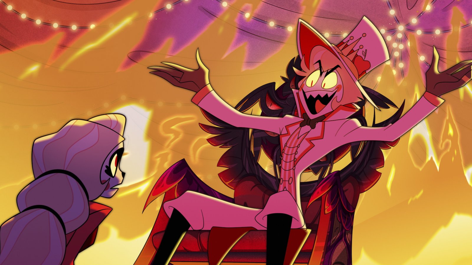 Una scena di Hazbin Hotel