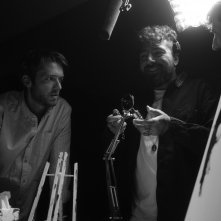 Watchful Eyes: una foto dal backstage del film