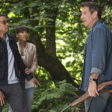 L'intruso: Dennis Quaid, Meagan Good, Michael Ealy in una scena del film
