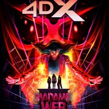 Madame Web: il poster della versione 4DX