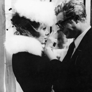 Sandra Milo e Marcello Mastroianni in una foto del film 8 e 1/2