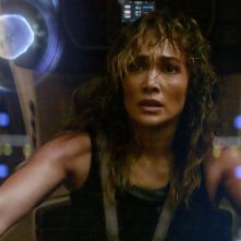 Atlas: una foto del film con Jennifer Lopez