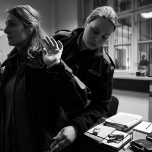 Green Border: una scena del film