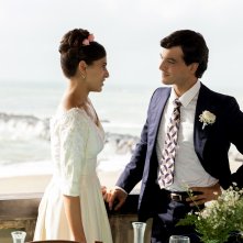 Califano: Leo Gassmann e Celeste Savino in una scena del film tv