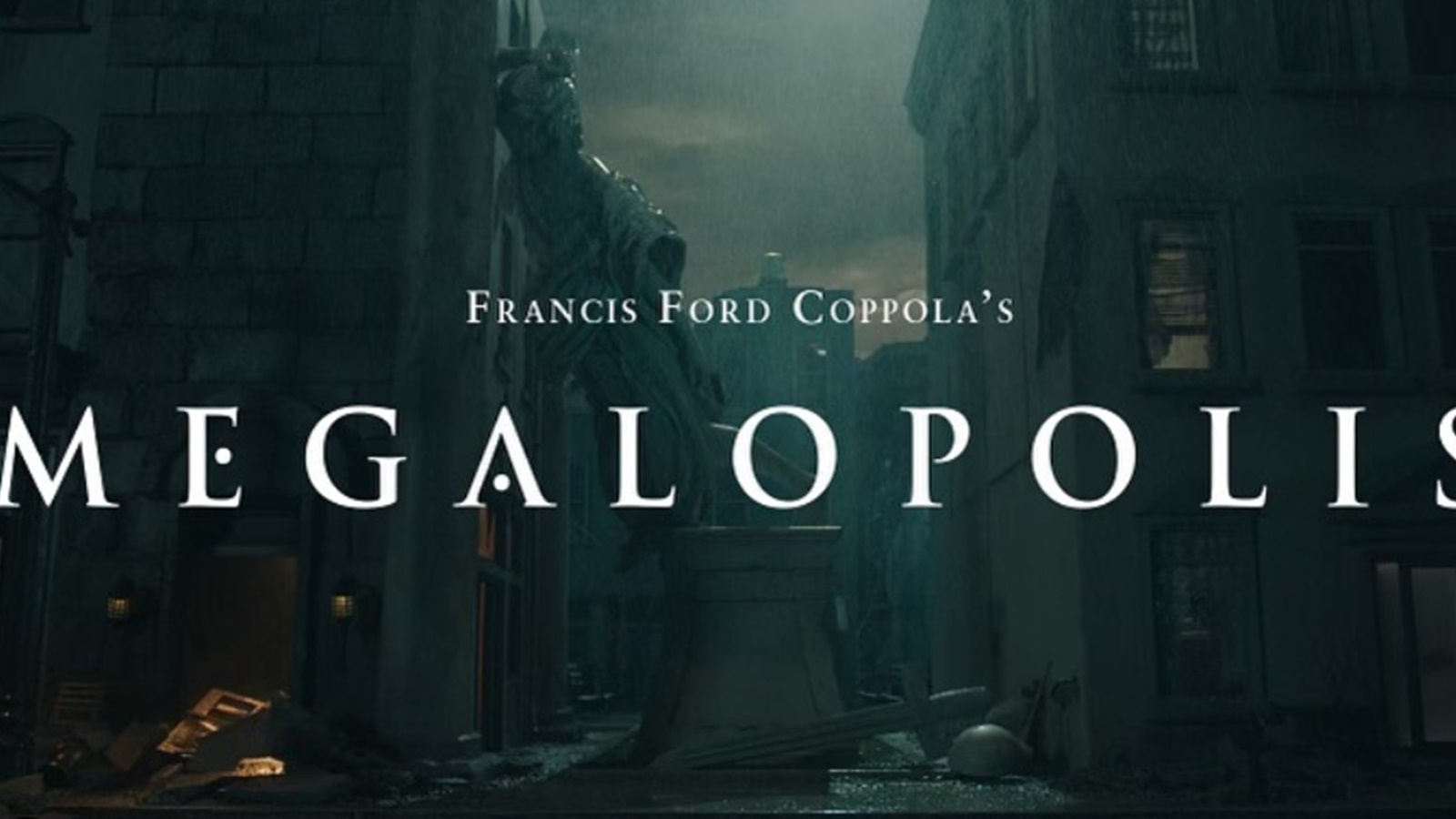 Megalopolis: la prima immagine di promozionale di Francis Ford Coppola