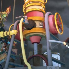 Poupelle della città dei camini: una scena del film