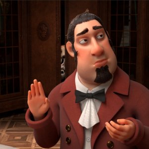 Sansone e Margot: due cuccioli all'opera - una scena del film animato