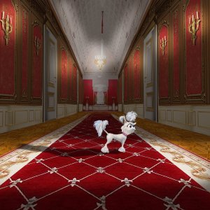 Sansone e Margot: due cuccioli all'opera - una scena del film