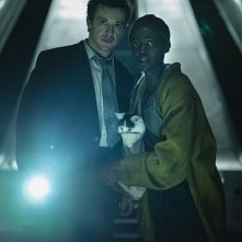 A Quiet Place: Giorno 1, Lupita Nyong'o e Joseph Quinn in una scena