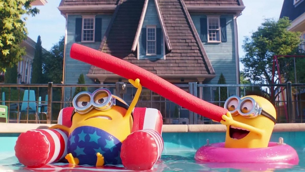 I Minions in piscina