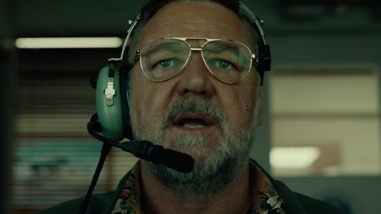 Land of Bad: Russell Crowe (stasera a Sanremo) pilota di droni nel trailer del film Prime Video