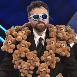 Dargen d'Amico in una foto alla 74esima edizione di Sanremo