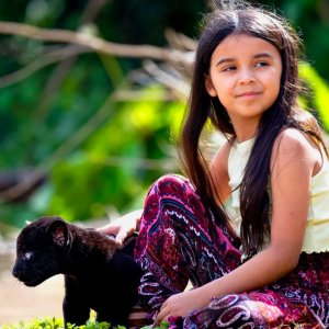 Emma e il giaguaro nero: Airam Camacho in una scena