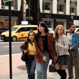 Madame Web: Dakota Johnson, Celeste O'Connor,  Isabela Merced e Sydney Sweeney in una foto