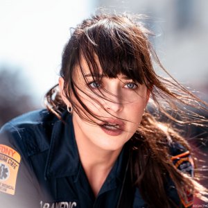 Madame Web: Dakota Johnson in un primo piano