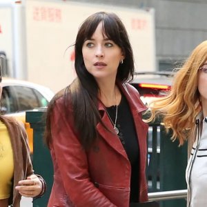 Madame Web: Dakota Johnson, Celeste O'Connor,  Isabela Merced e Sydney Sweeney in una scena del film