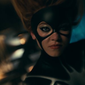 Madame Web: Sydney Sweeney in una scena del film