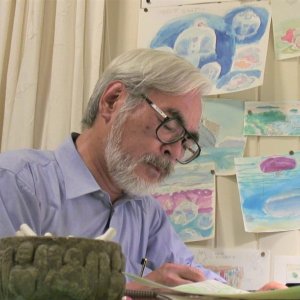 Miyazaki – 10 anni di magia: Hayao Miyazaki in una scena