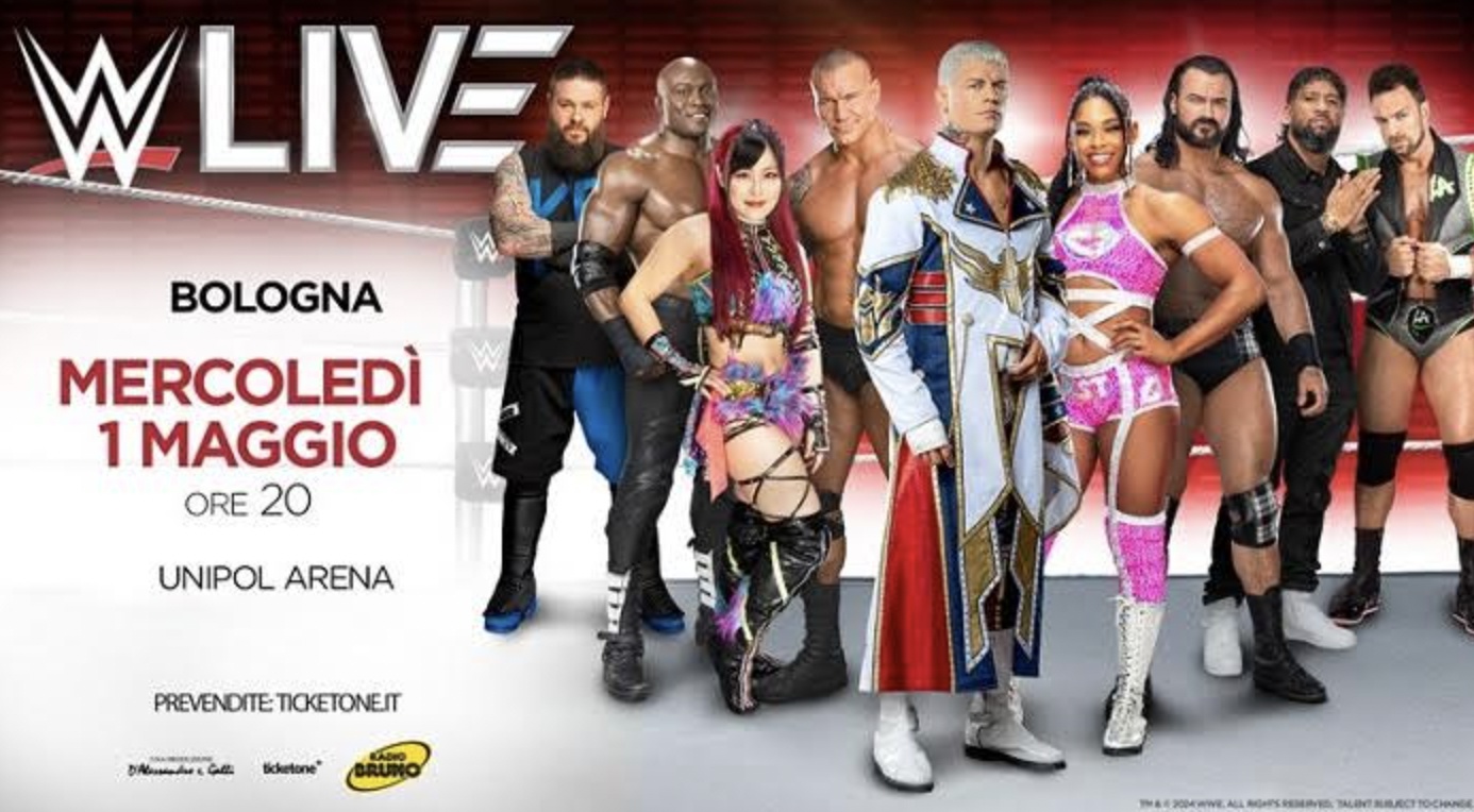 La WWE torna in Italia e fa tappa a Bologna! Biglietti in vendita da oggi